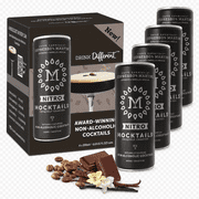 Mocktails Uniquely Crafted Non Alcoholic Caffe Carnival Expresso Martini, 6.8 oz, 4 Pack