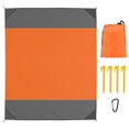 thumbnail image 1 of Moclever 108x96in Folding Camping Blanket, Water Resistant Sand Proof Beach Mat for 4-6 People, 1 of 10