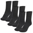 thumbnail image 1 of Moclever 3 Pairs Men's Wool Socks, Soft Cozy Thermal Socks, 6-11.5, Dark Grey, 1 of 9