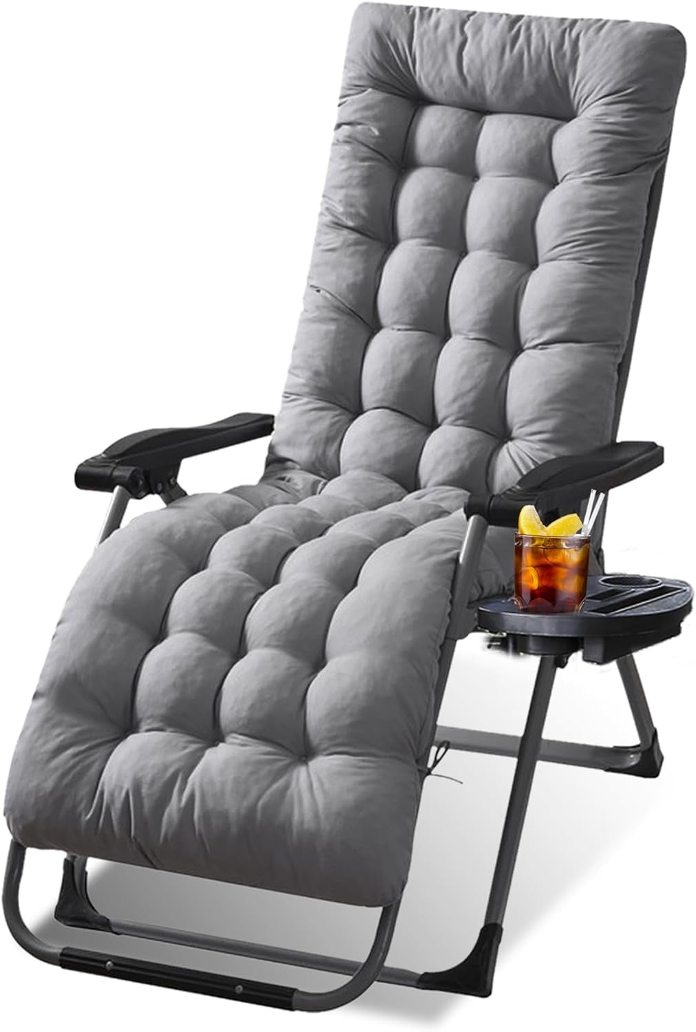 Moclever 67x22x3in Zero Gravity Chair Cushion, Indoor/Outdoor Gravity