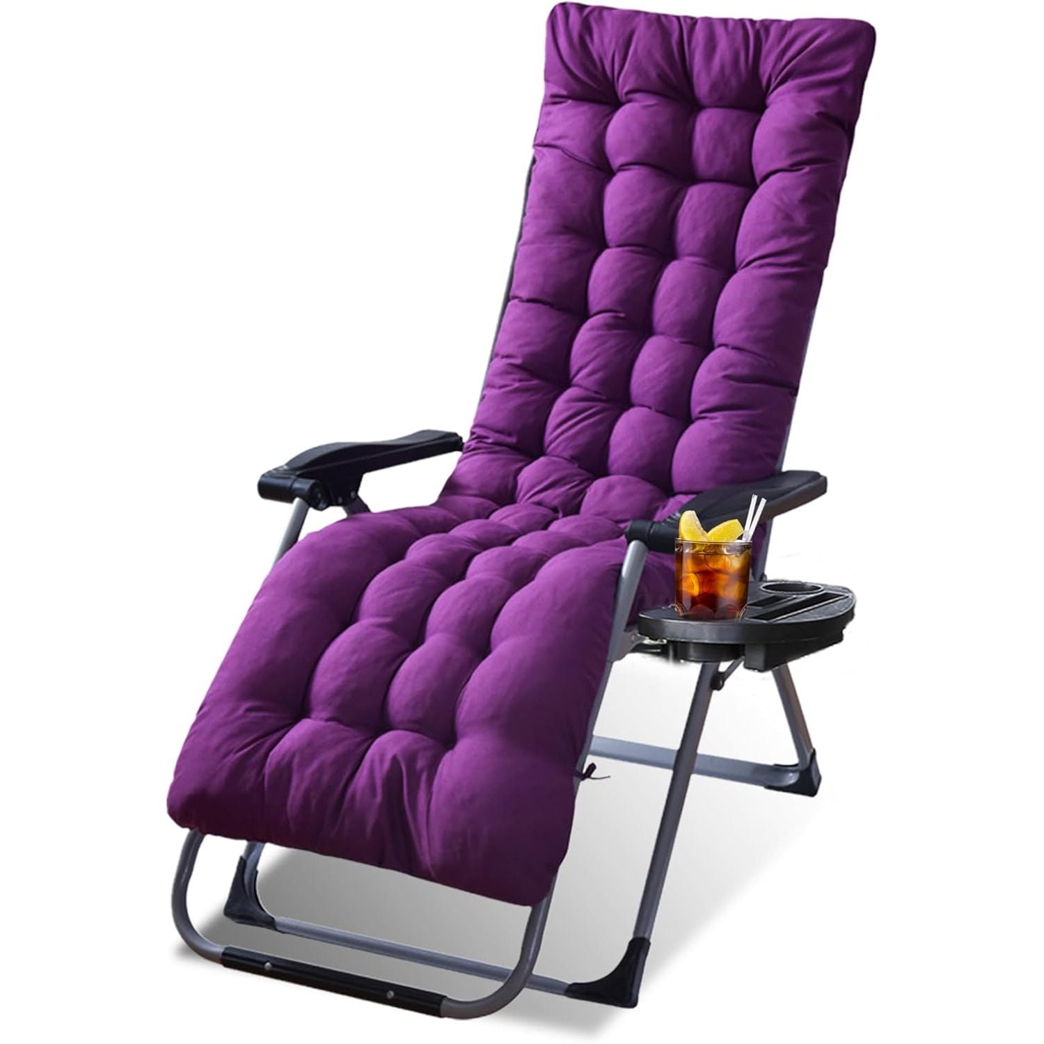 Moclever 67x22x3in Zero Gravity Chair Cushion, Indoor/Outdoor Gravity ...