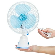 Moclever Clip Fan 8 2-Speed Portable Indoor Desk Fan, Adjustable Tilt, Rotates 360
