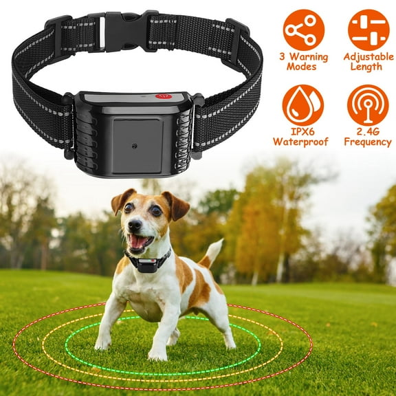 Moclever Dog Training Collar Receiver IPX6 Waterproof Shock Vibration Beep Mode Single Dog Receiver Without Remote for Small Medium Large Dogs