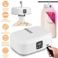 thumbnail image 1 of Moclever Portable Clothes Dryer, Foldable Mini Dryer Machine with Timer UV Sterilization 2 Drying Modes Remote Control for Home Apartment RV Travel, White, 1 of 13