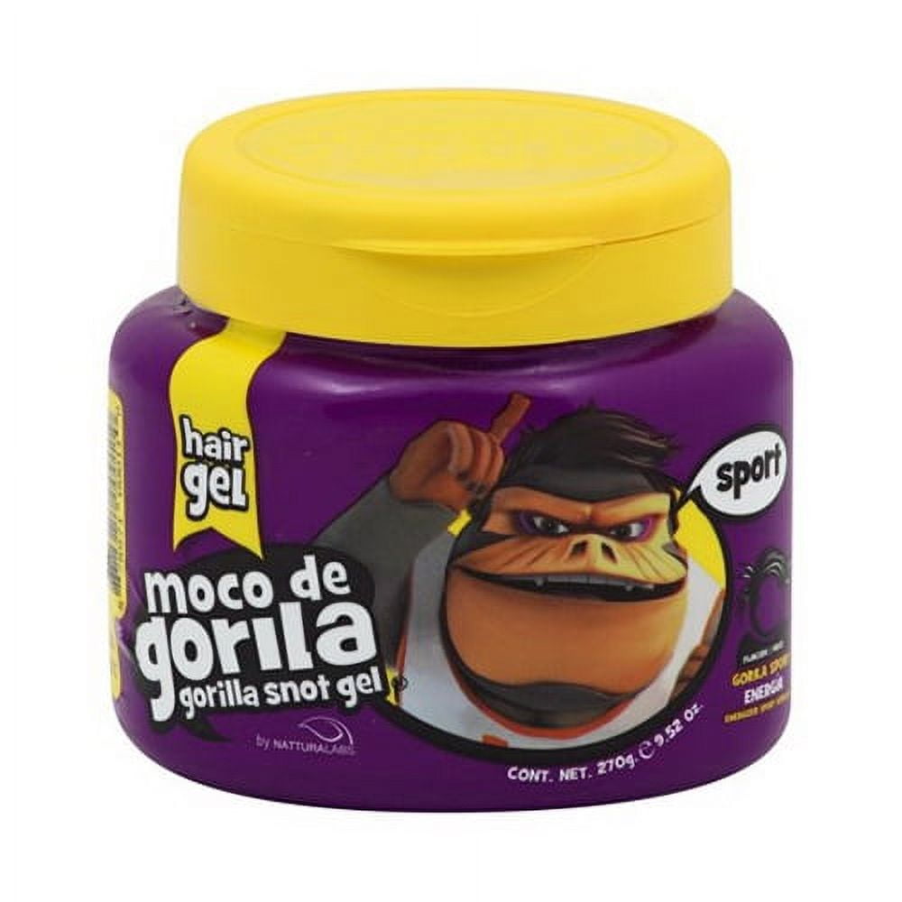 Moco de Gorila Gorilla Snot Hair Gel, Mini Punk Travel Size 3 oz (85g)