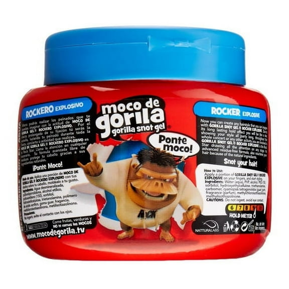 Moco De Gorilla Rockero Mega Gel Protects Hair, 9.52 oz, 2 Pack