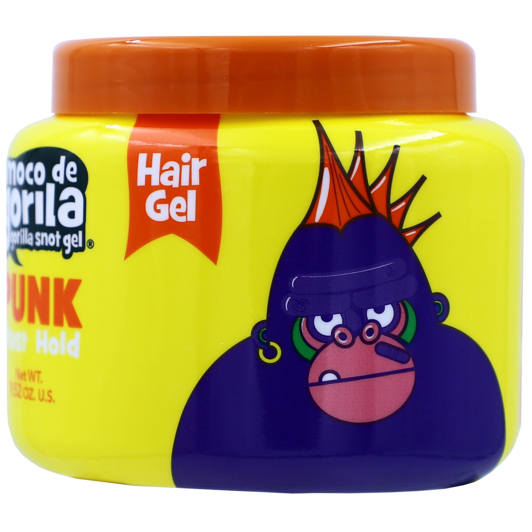 Moco de Gorila Punk Shine Enhancing Jar Yellow Hair Styling Gel, 9.52