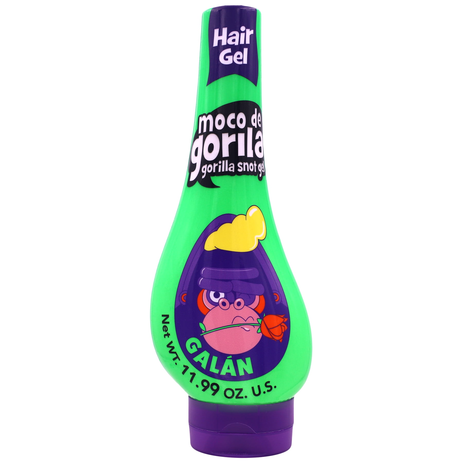 Moco de Gorila Galan Squizz, Unisex Texturizing Hair Gel for Long-Lasting Hold, 11.9 oz Bottle