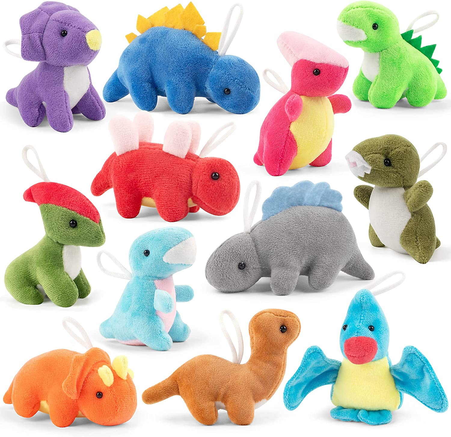 Dinosaur Kids Party Favor Bag DIY Keychain Kit Kids Birthday Dino