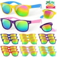 thumbnail image 1 of Mocoosy Foldable Kids Sunglasses Bulk, 18 Pack Neon Sunglasses with UV400 Protection, Birthday Party Favor Beach Luau Graduation Party Supplies Birthday Goodie Bag Stuffers for Boys Girls Age 4-8-12, 1 of 7
