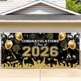 thumbnail image 1 of Mocsicka Graduation Garage Door Banner Extra Large Class of 2026 Backdrop Congrats Grad Garage Door Cover Party Decorations Photo Booth Props, 1 of 8