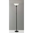 thumbnail image 1 of Mod Blackened Metal Torchiere, 1 of 2