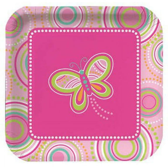 Mod Butterfly 9 inch Lunch/Dinner Plates