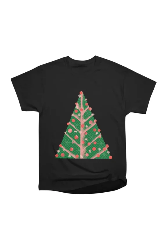Mod Christmas Tree T-Shirt Tee Gift For Him Merch For Her Apparel For Friend