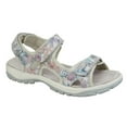 thumbnail image 1 of Mod Comfys Womens Floral Leather Sports Sandals, 1 of 3