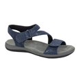 thumbnail image 1 of Mod Comfys Womens Foil Print Suede Sandals, 1 of 4