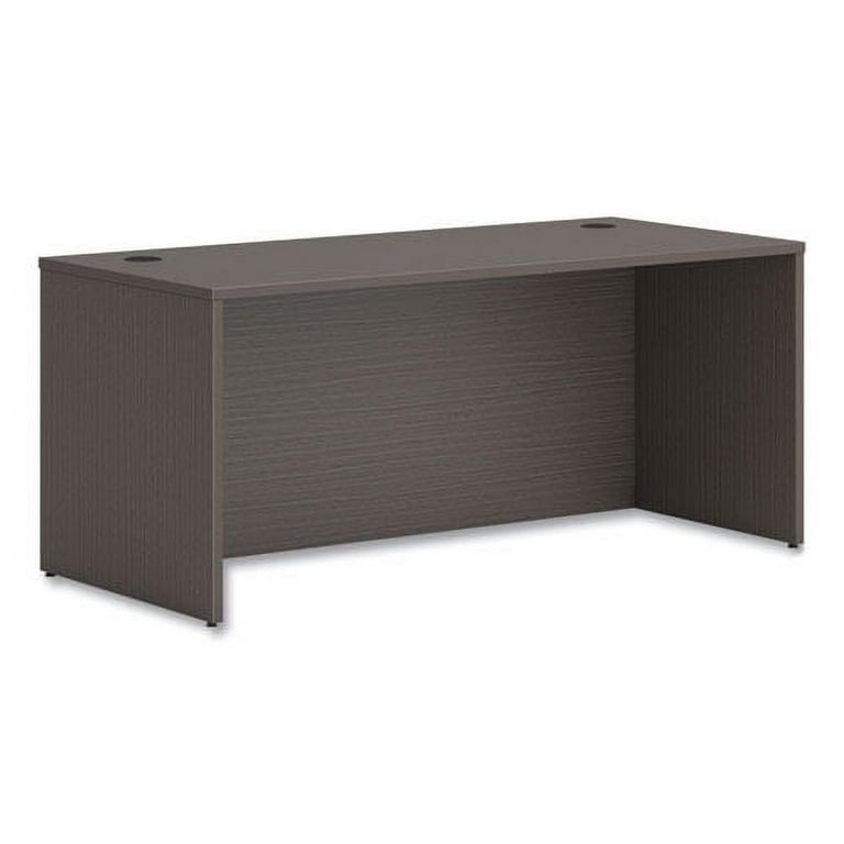 Mod Worksurface, Rectangular, 60w x 30d, Slate Teak Mod Worksurface, Rectangular, 60w x 30d, Slate Teak