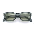 thumbnail image 1 of Mod Gentleman Style Hipster Narrow Thick Horn Rim Mod Sunglasses Green Slate - Green, 1 of 7