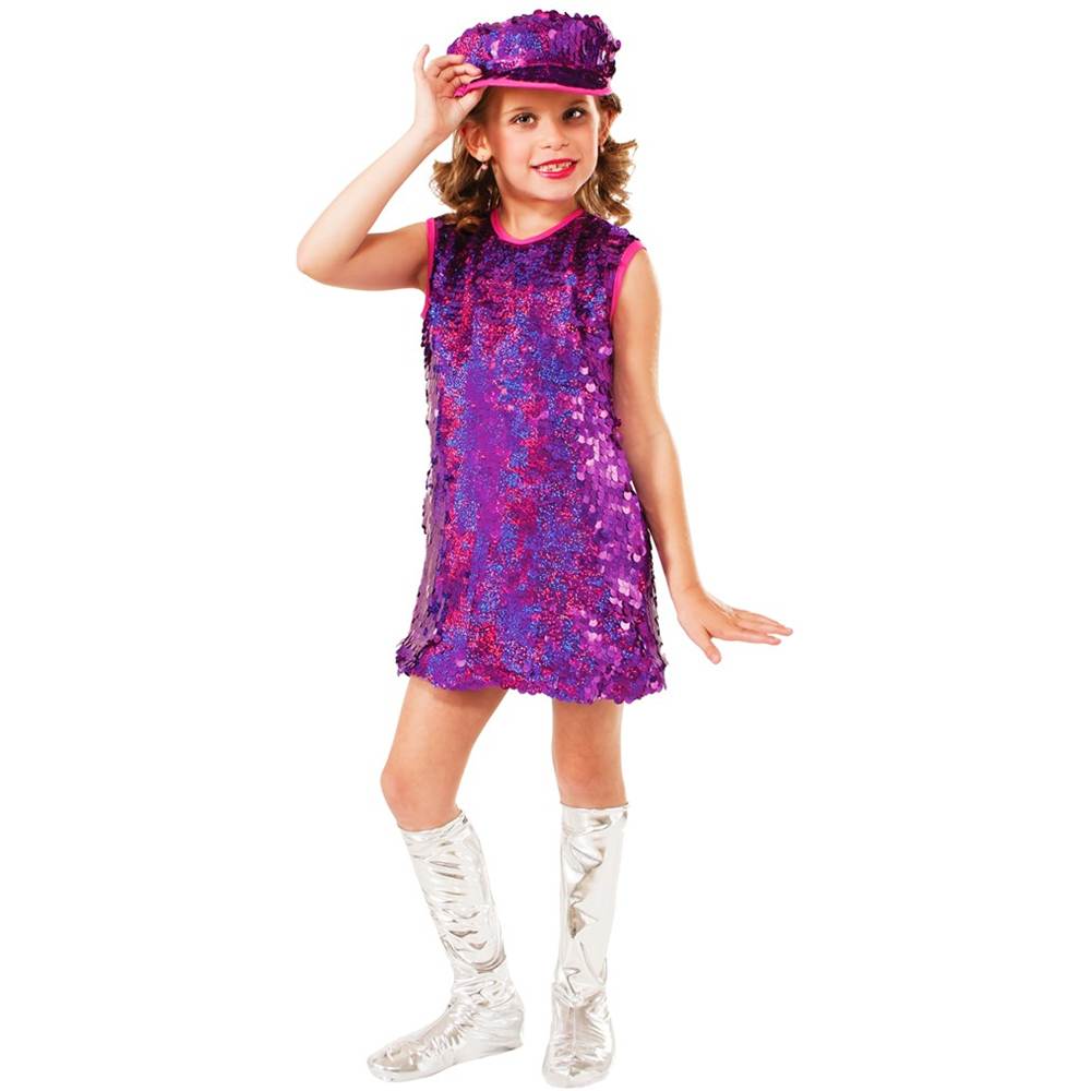 Mod girl fancy dress top