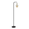 thumbnail image 1 of Mod Lighting and Decor Street Light Style Floor Lamp - 61" - Matte Black and Gold, 1 of 9