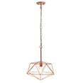 thumbnail image 1 of Mod Lighting and Decor Wired Paragon Hanging Pendant Ceiling Light Fixture - 60" - Rose Gold, 1 of 3