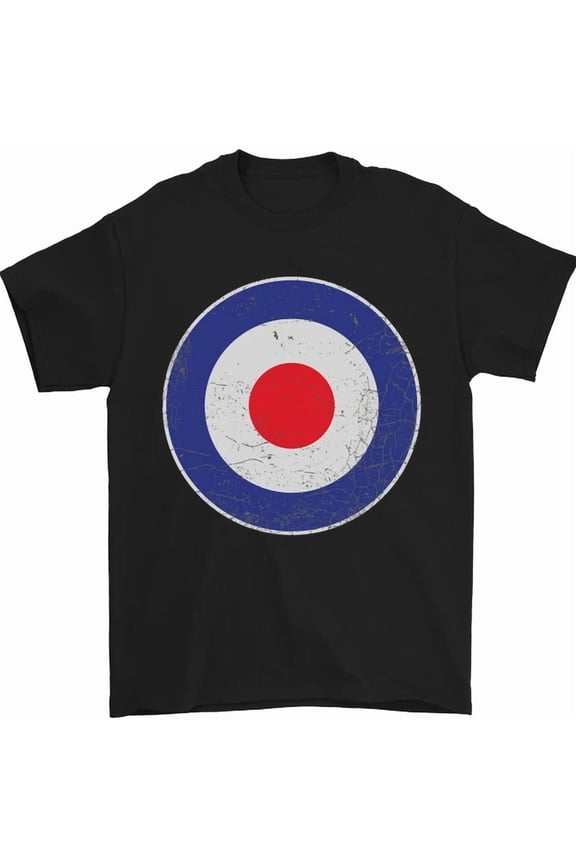 Mod Logo Scooter Biker Raf Royal Air Force Mens Womens S-5XL T-Shirt