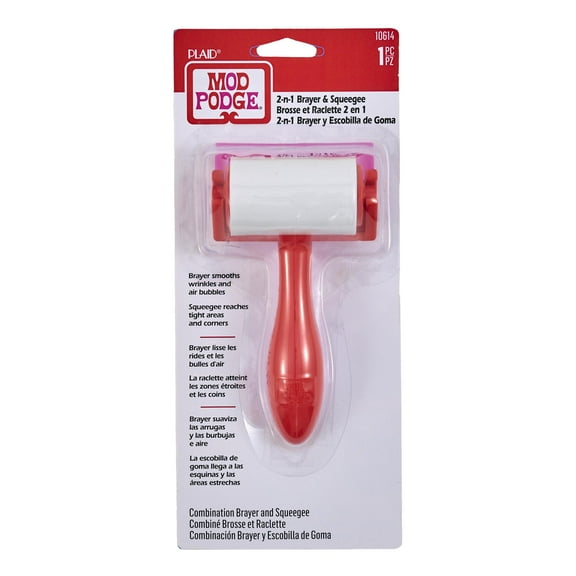Mod Podge 2-in-1 Brayer & Squeegee Decoupage Tool