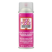 Mod Podge Acrylic Sealer, Super High Gloss Finish, Clear, 11 fl oz