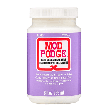 Mod Podge Clear Satin Waterbased Sealer, Glue, and Finish, 8 fl oz