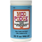 Mod Podge Dishwasher Safe Sealer, Glue, and Finish, 32 fl oz