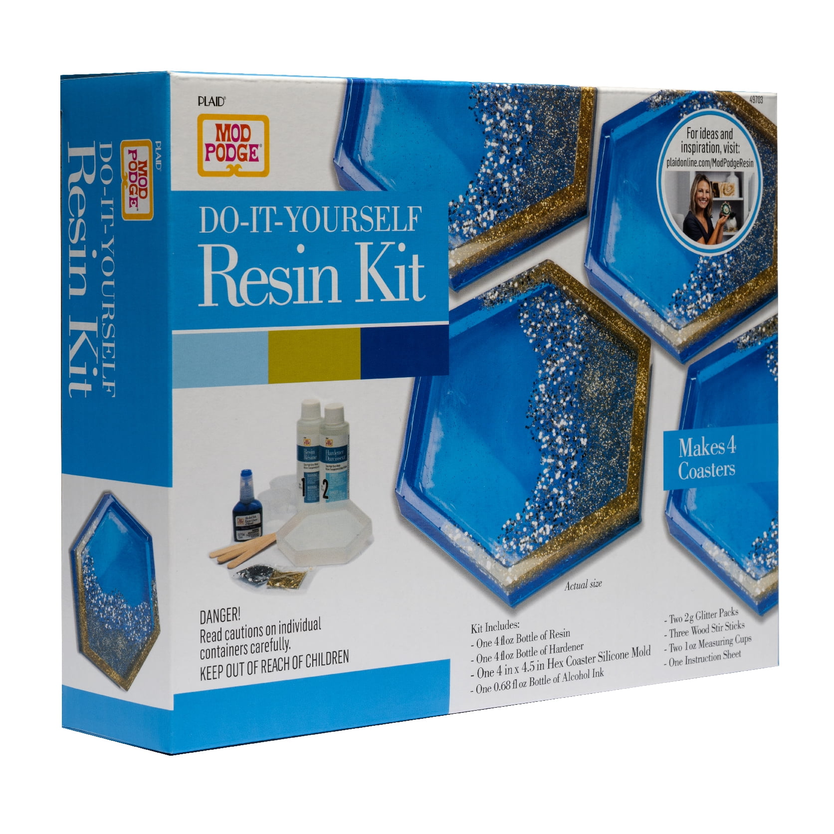Craftinger Resin Coaster Making kit - Resin Coaster kit