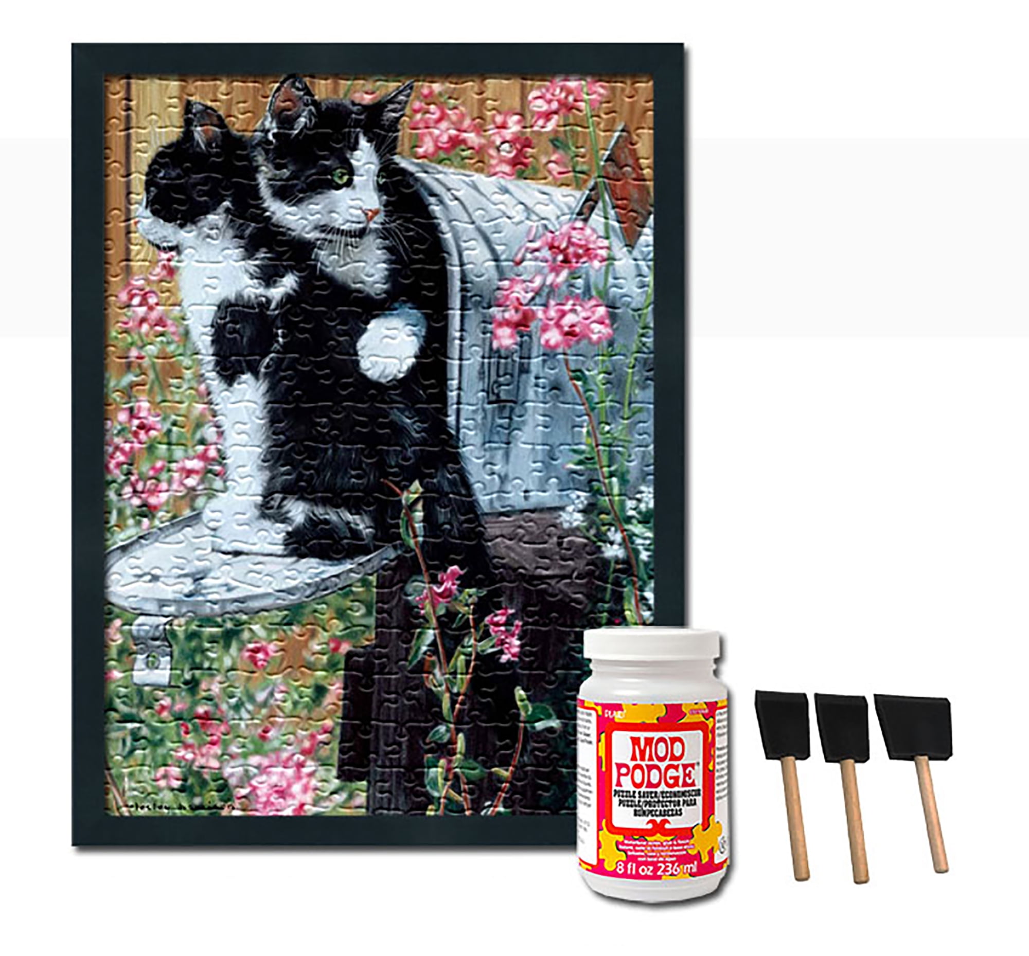 Mod Podge Jigsaw Puzzle Frame Kit - For Puzzles Measuring 21.25x15 inches 