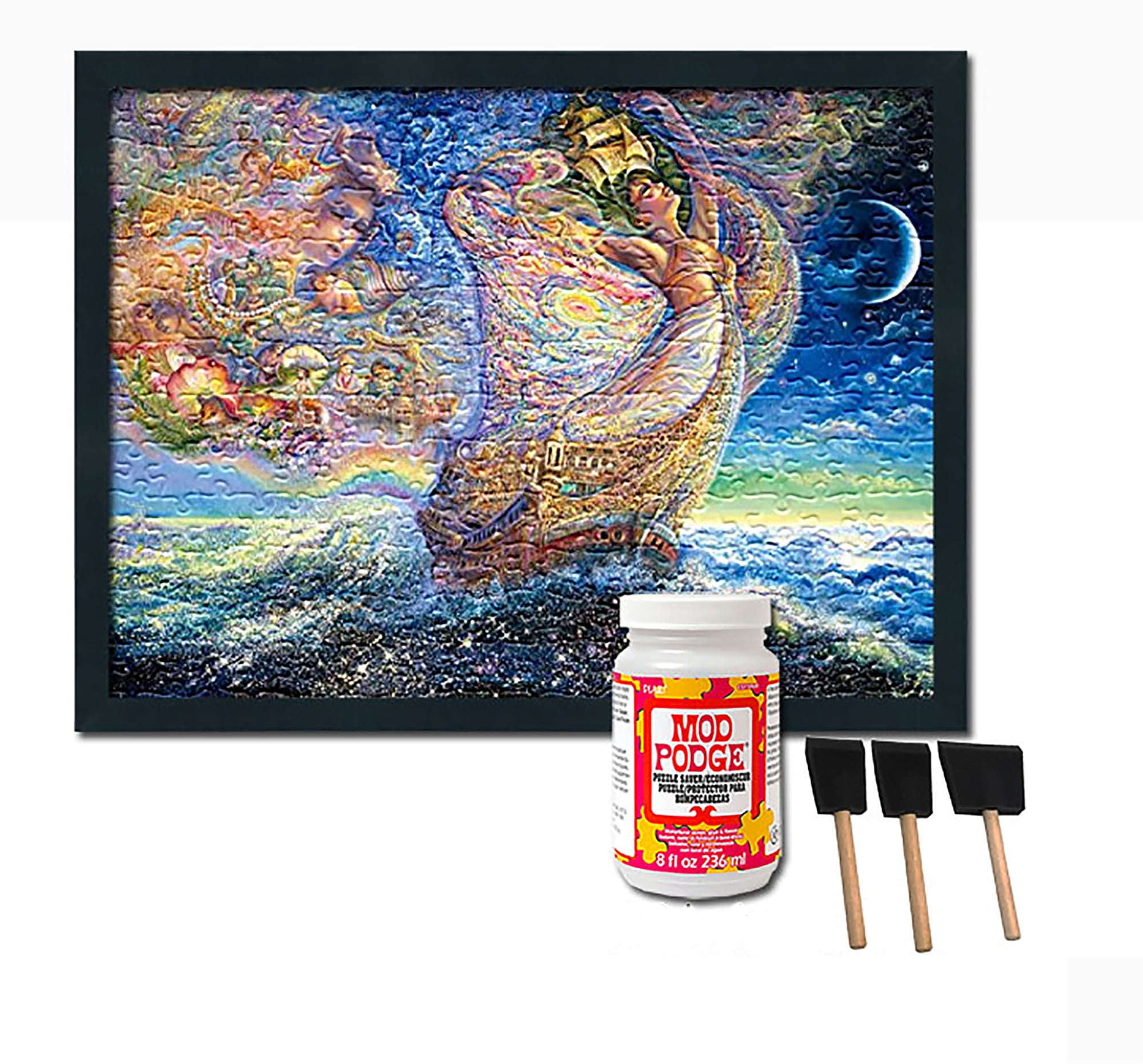 Mod Podge Jigsaw Puzzle Frame Kit - For Puzzles Measuring 24x30 inches 