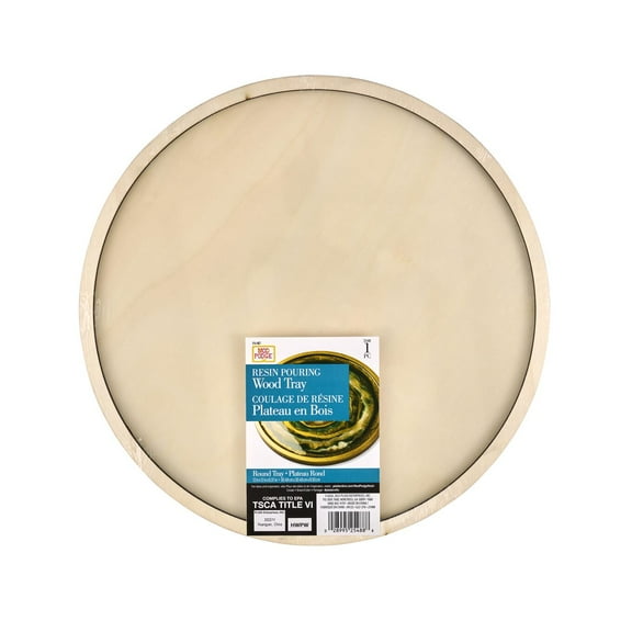 Mod Podge Resin Pouring Round Tray, 12" x .375"