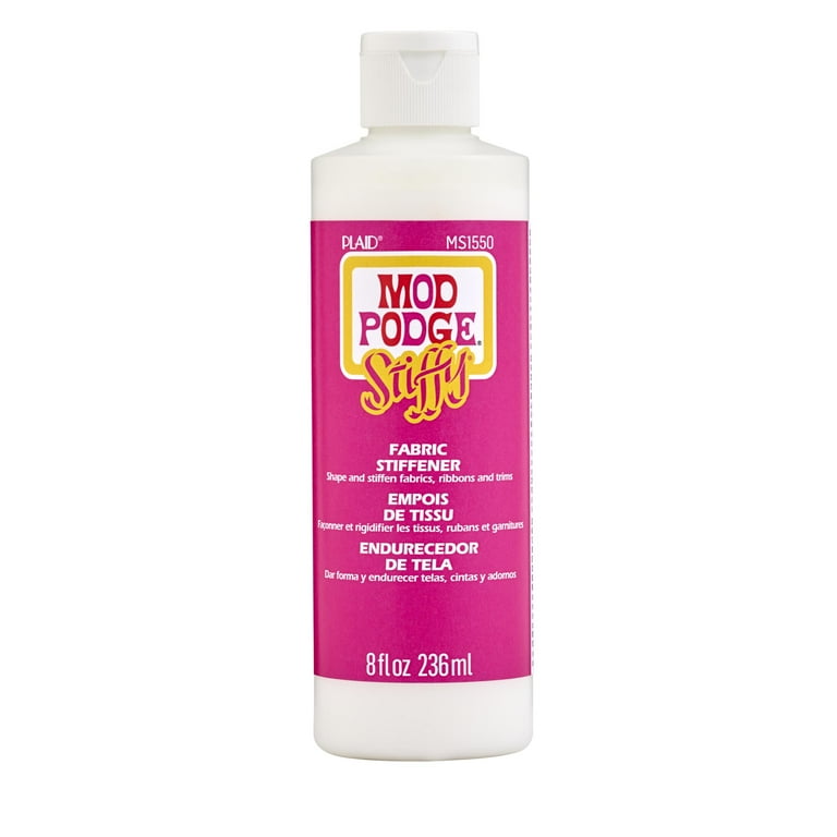 Mod Podge Stiffy Fabric Stiffener: 8floz Mod Podge Stiffy Fabric Stiffener: 8floz