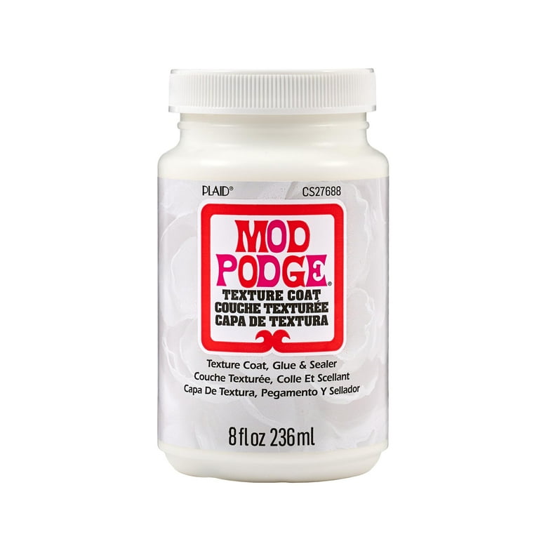 Mod Podge Texture Coat Glue & Sealer, 8 fl oz - Walmart.com