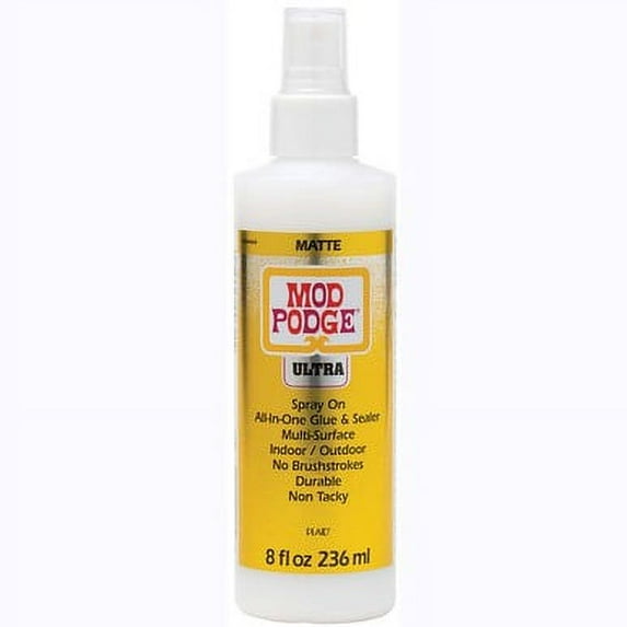 Mod Podge Ultra Matte Clear Glue & Sealer Spray, 12 oz