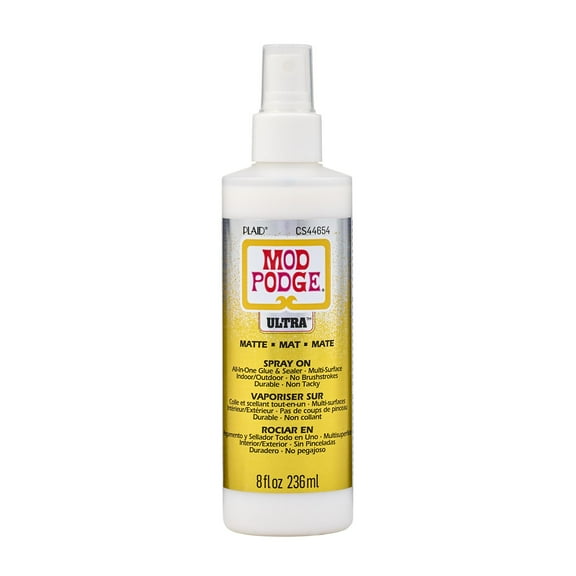 Mod Podge Ultra Multi-Surface Spray Glue and Sealer, Matte Finish, 8 fl oz