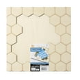 thumbnail image 1 of Mod Podge Unpainted Wood Resin Pouring Plaque, Honeycomb, 12" x 12", 1 of 5