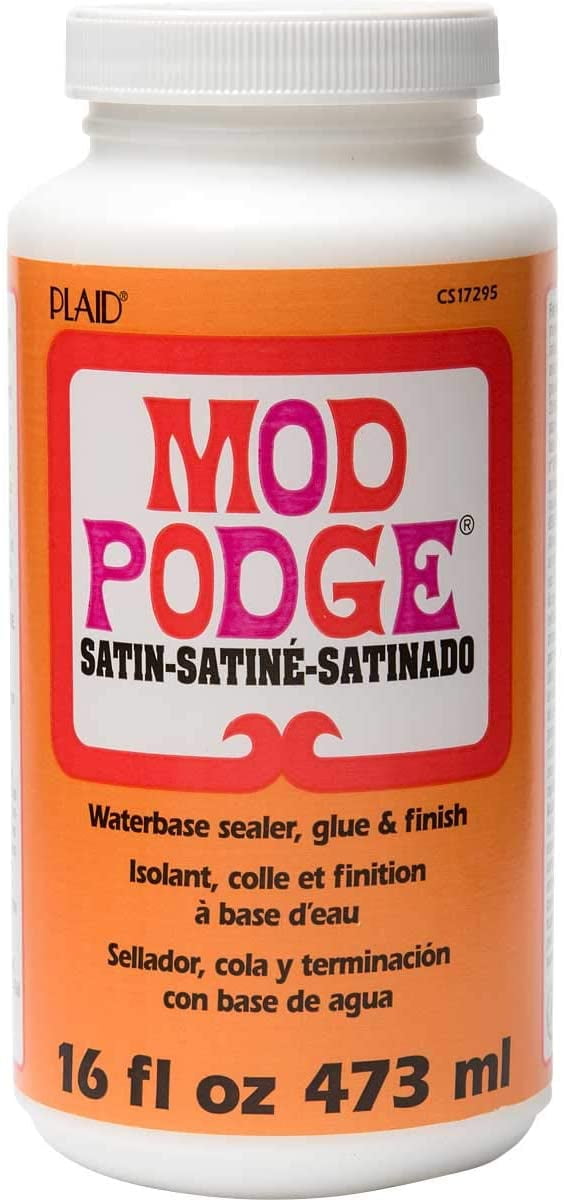 Mod Podge Spray Acrylic Sealer that is Specifically Formulated to Seal  Craft Projects, 12 ounce, Gloss & CS11201 Waterbase Sealer, Glue and  Finish, 8
