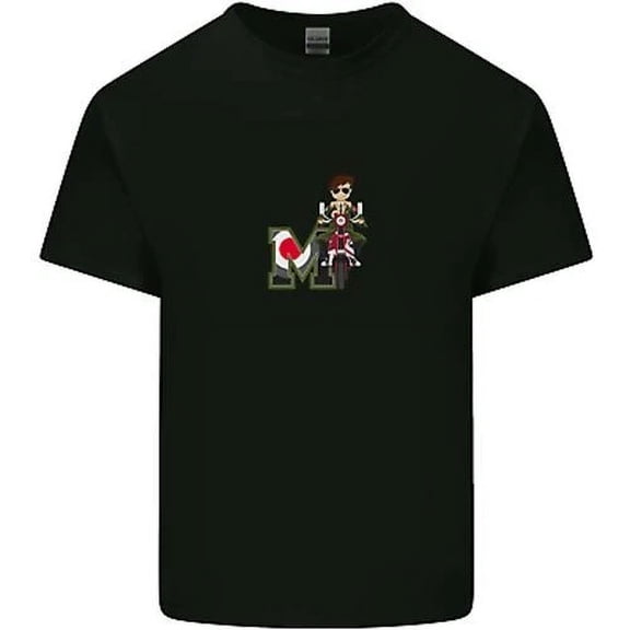 Mod Scooter Symbol Logo Motorbike British Kids T-Shirt Boys Girls