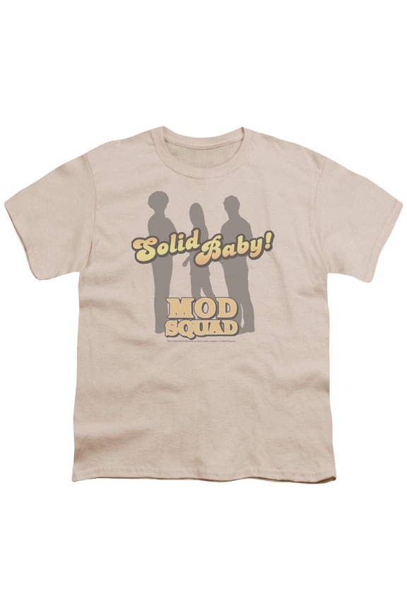 Mod Squad Men's Solid Mod Youth T-shirt Cream