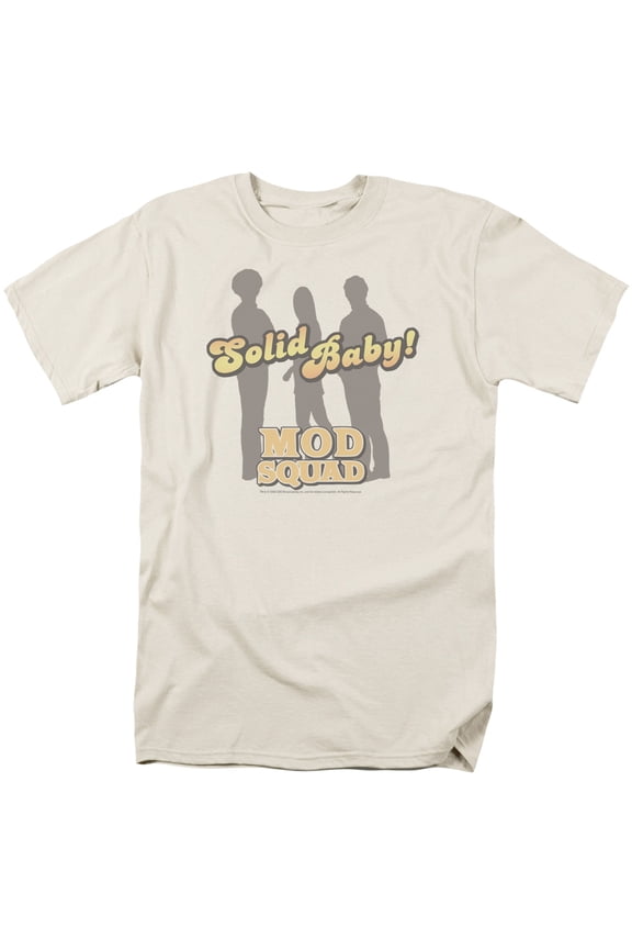 Mod Squad Solid Mod Officially Licensed Adult T-Shirt XL