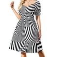 thumbnail image 1 of Mod Squared Sleeveless Dress Prom gown, 1 of 6