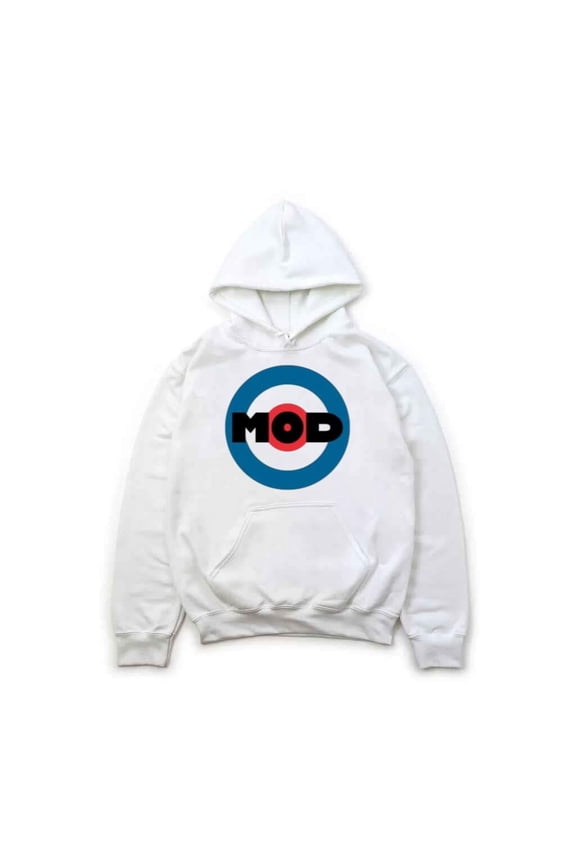 Mod T-Shirt , Hoodie , Sweatshirt Simple Bold Text Graphic with Retro Style Vibes, for men & women, up to size 5XL