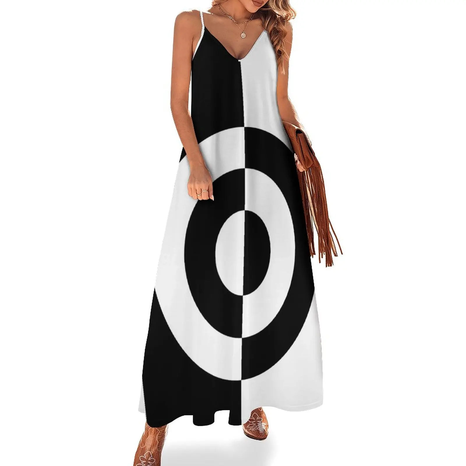 Mod Target Black White Retro Invert Sleeveless Dress Dress women dresses ladies 2025 - Walmart.com Mod Target Black White Retro Invert Sleeveless Dress Dress women dresses ladies 2025 - Walmart.com