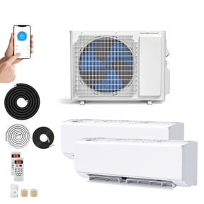 ModFusion 18000 BTU Mini-Split Air Conditioner & Heater, Inverter Compressor, Ductless, 220V, White