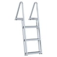 thumbnail image 1 of ModFusion 3-Step Detachable with Mounting Hardware, Aluminum Pontoon Boat Boarding Ladder, 1 of 12