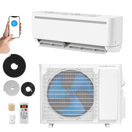 ModFusion 9000 BTU Air Conditioner, SEER 19, 115V, Cooling & Heating, White