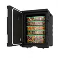 thumbnail image 1 of ModFusion 95 Qt Insulated Food Pan Carrier Hot Box for Catering with Wheels Portable Food Transporter, 1 of 10